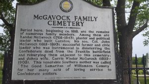 McGavock Family and Confederate Cemetary